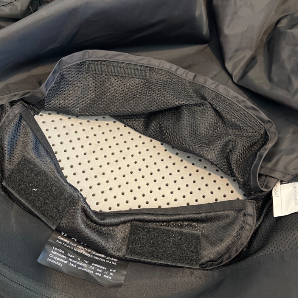 Beautiful Alpinestars Stella black  motorcycle jacket, XS - Picture 10 of 11